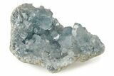 Sparkly Celestine (Celestite) Crystal Cluster - Madagascar #242332-1